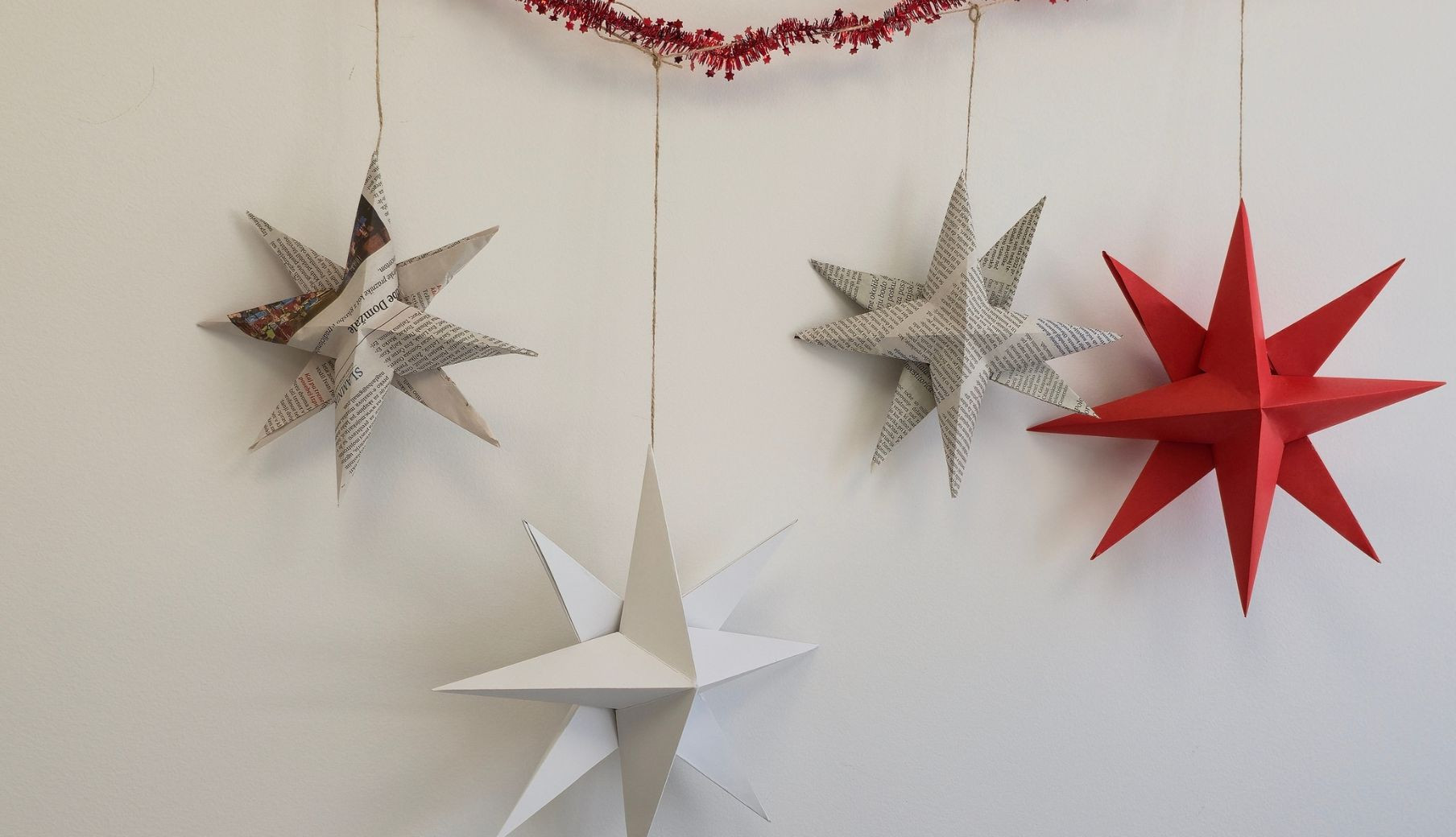 simple stars for a warm christmas atmosphere5