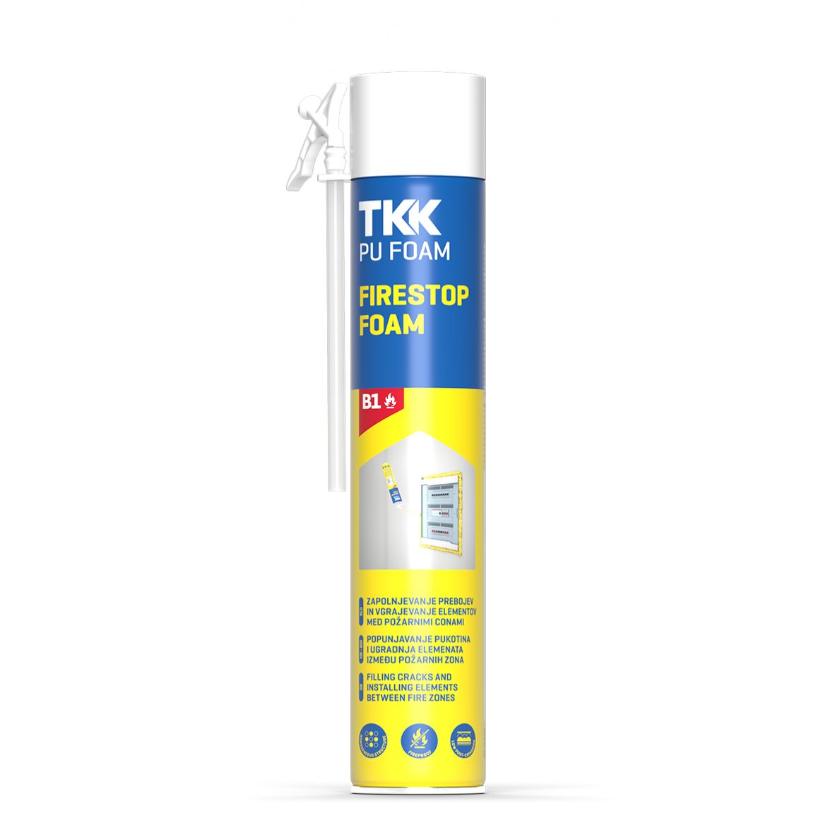 Pu foam firestop foam h 750 ml