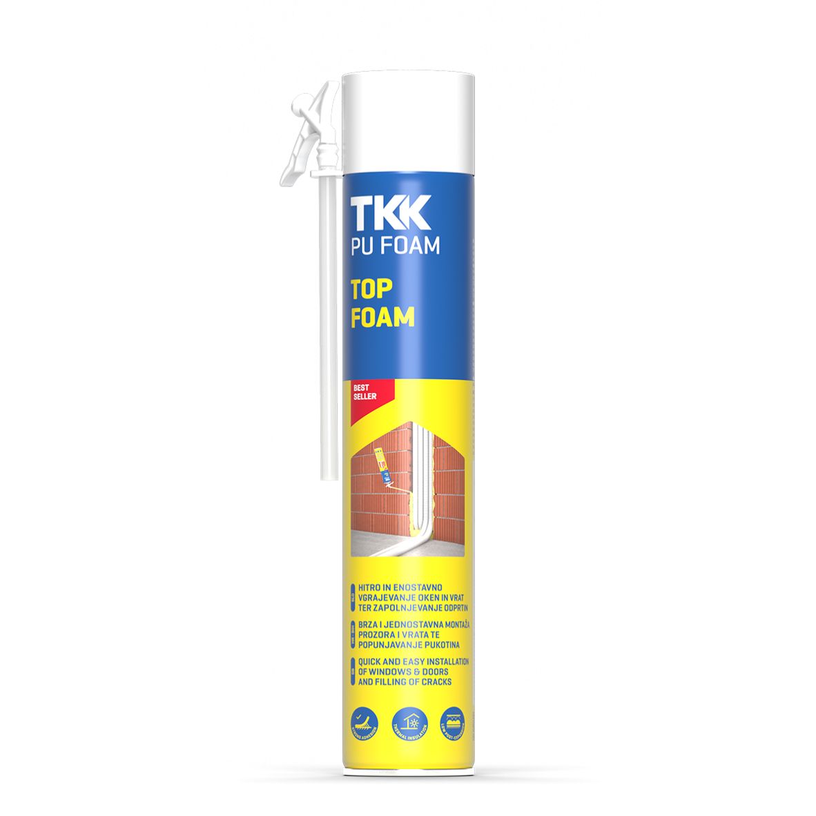 Pu foam top foam h 750 ml