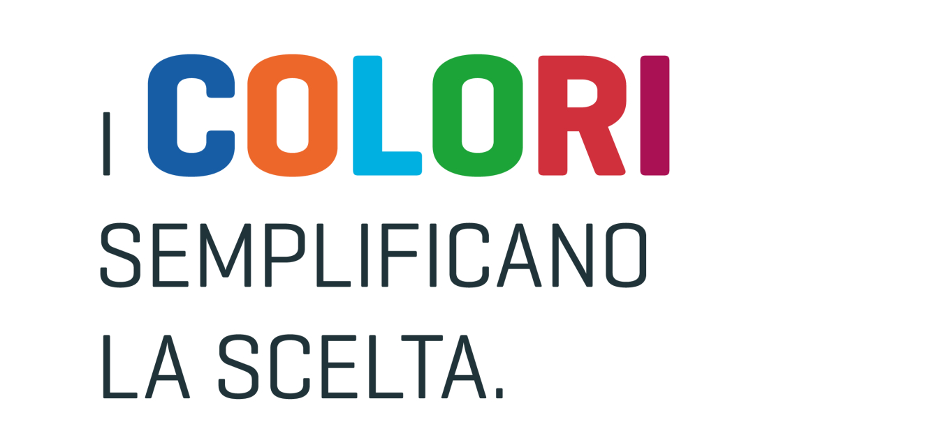 Colori distinti per una migliore esperienza utente
