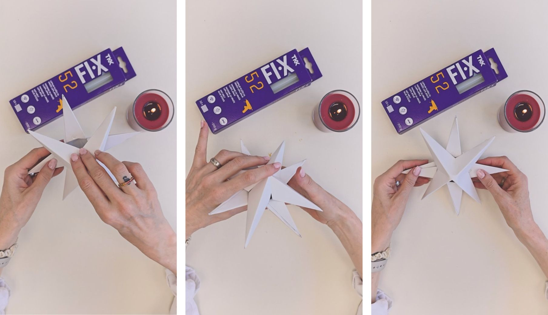 simple stars for a warm christmas atmosphere4