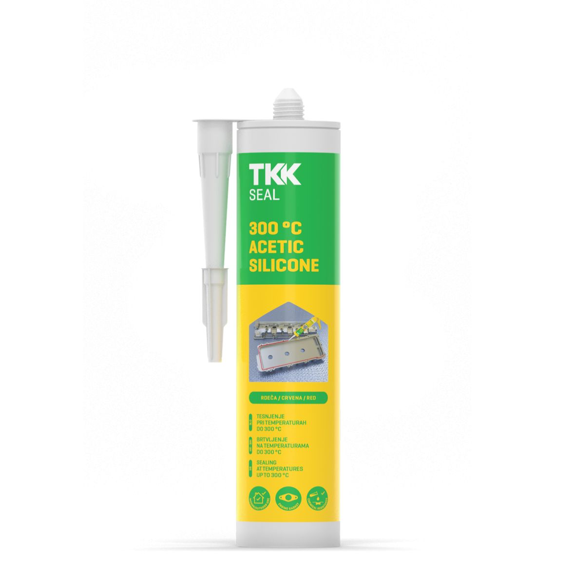 Seal 300c acetic silicone