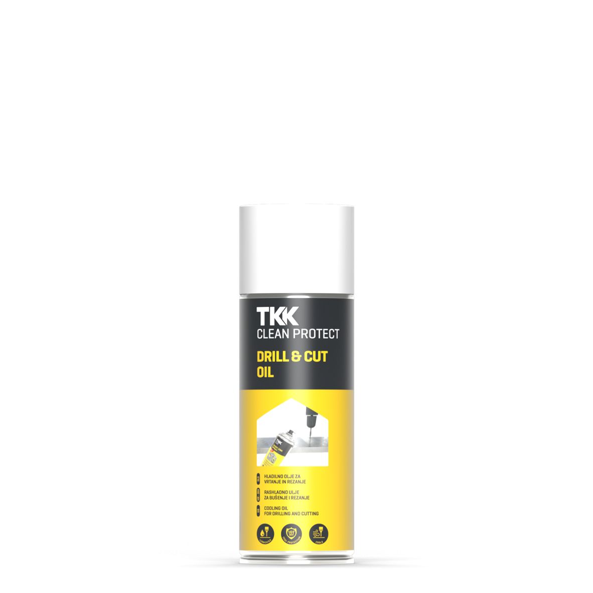 Clean protect drill cut oil