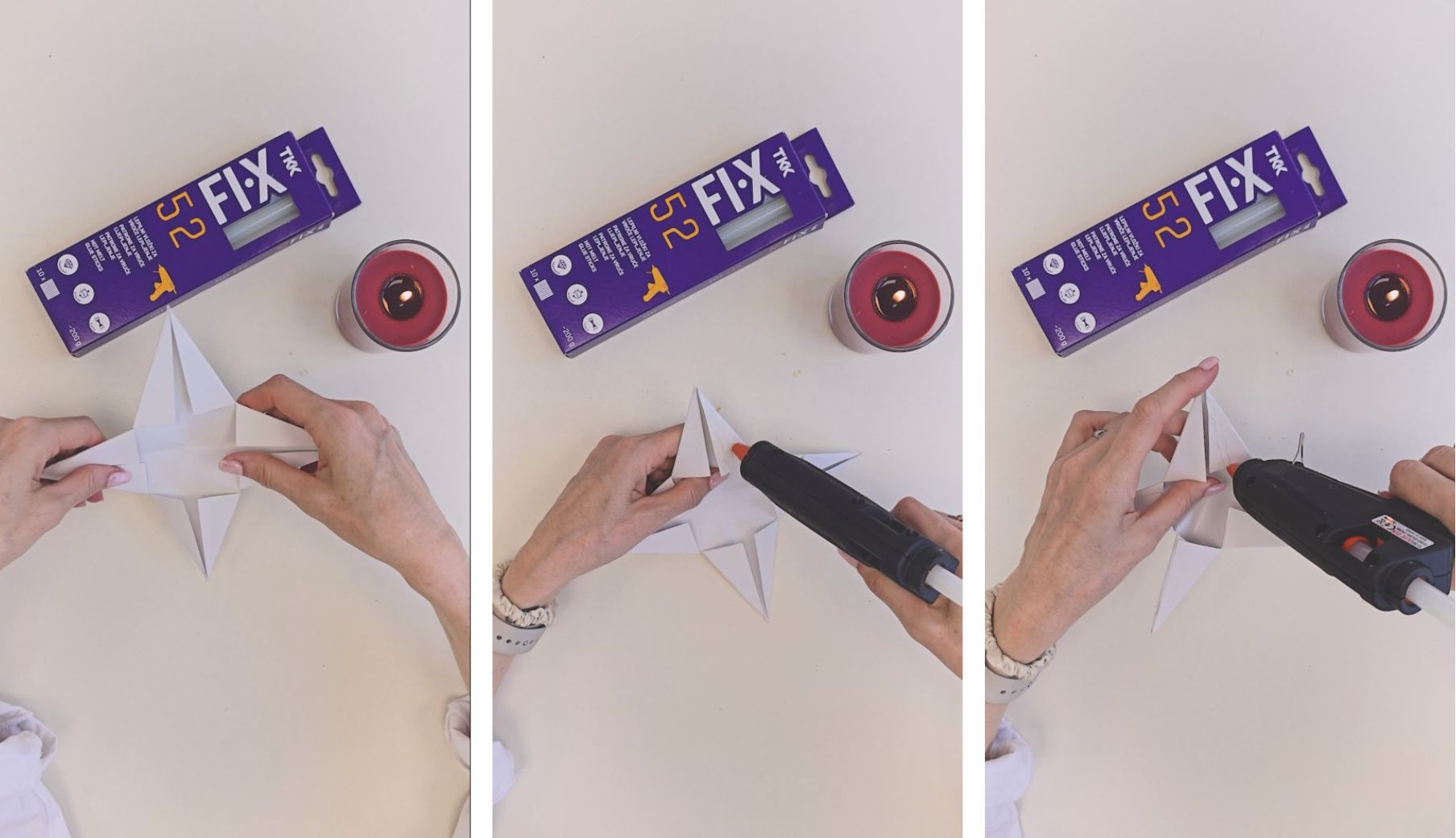 simple stars for a warm christmas atmosphere2