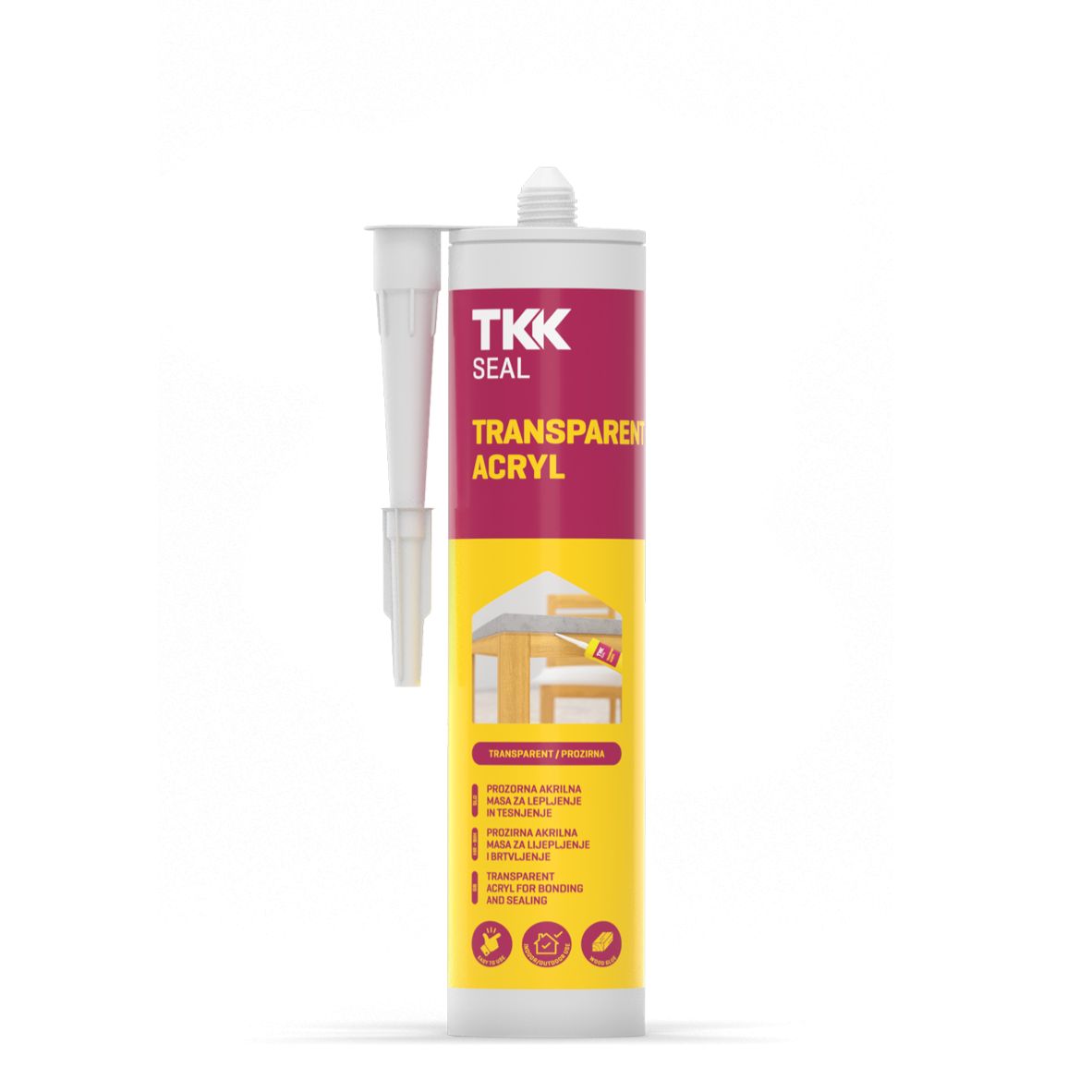 Seal transparent acryl