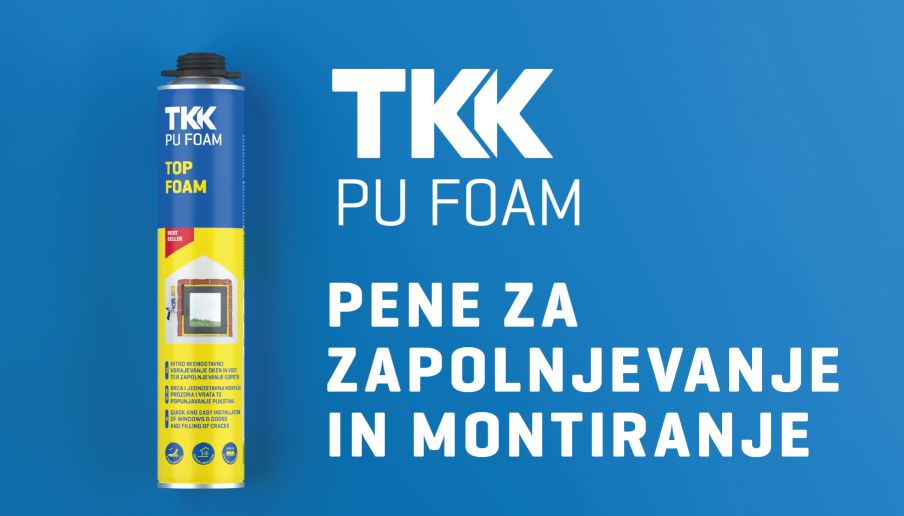 tkk pu foam pene za zapolnjevanje in montiranje