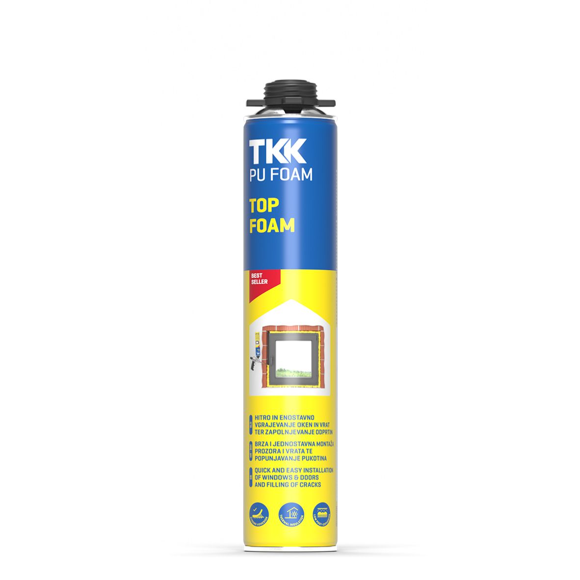 Pu foam top foam g 750 ml