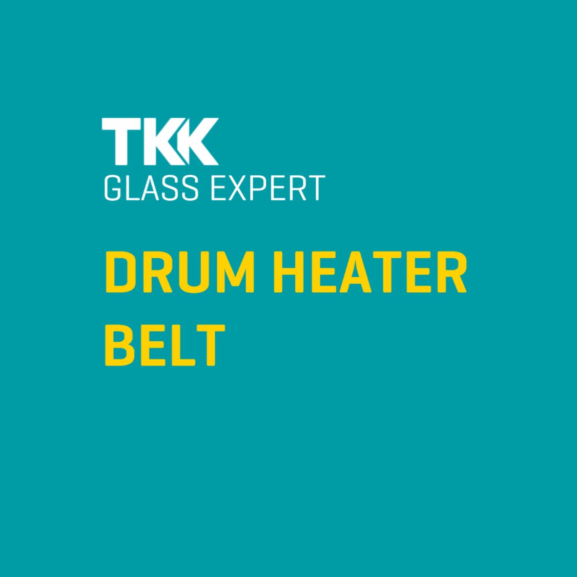 Glass Expert Drum Heater Belt