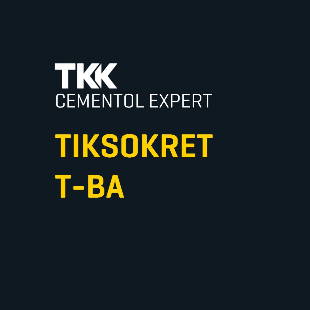 Cementol Expert Tiksokret T Ba