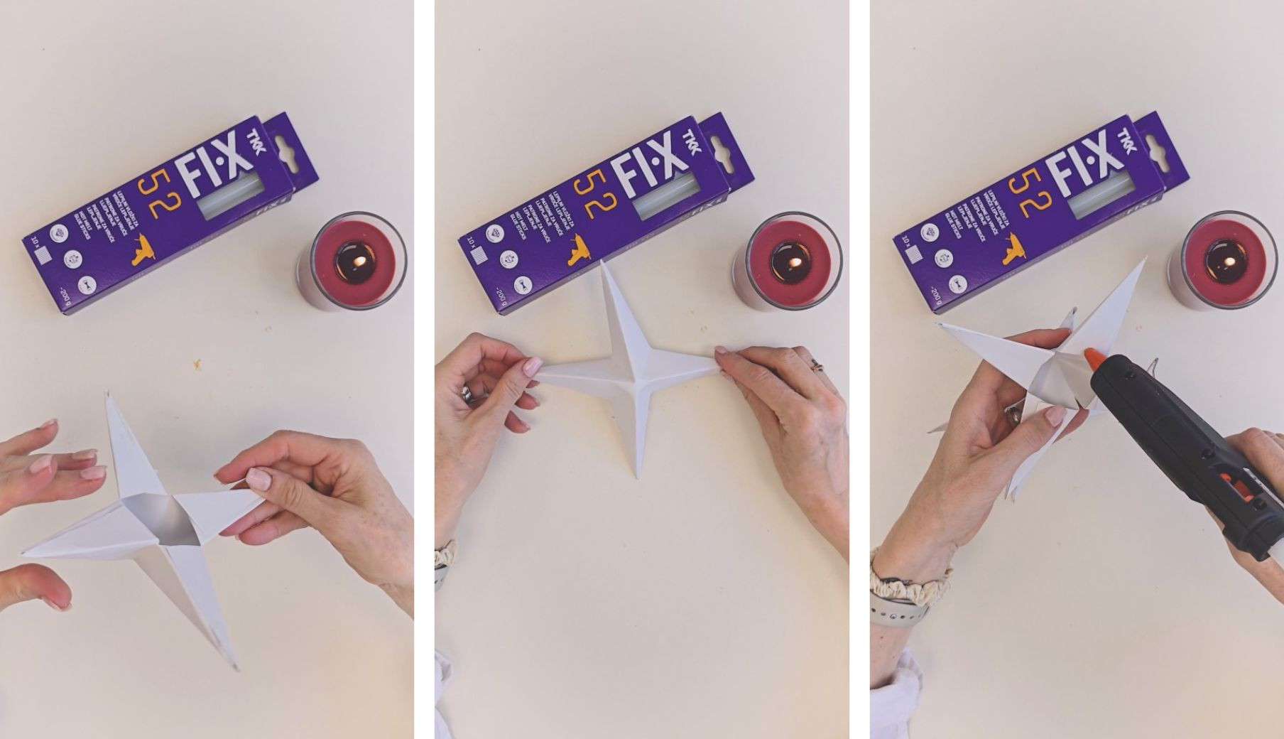 simple stars for a warm christmas atmosphere3