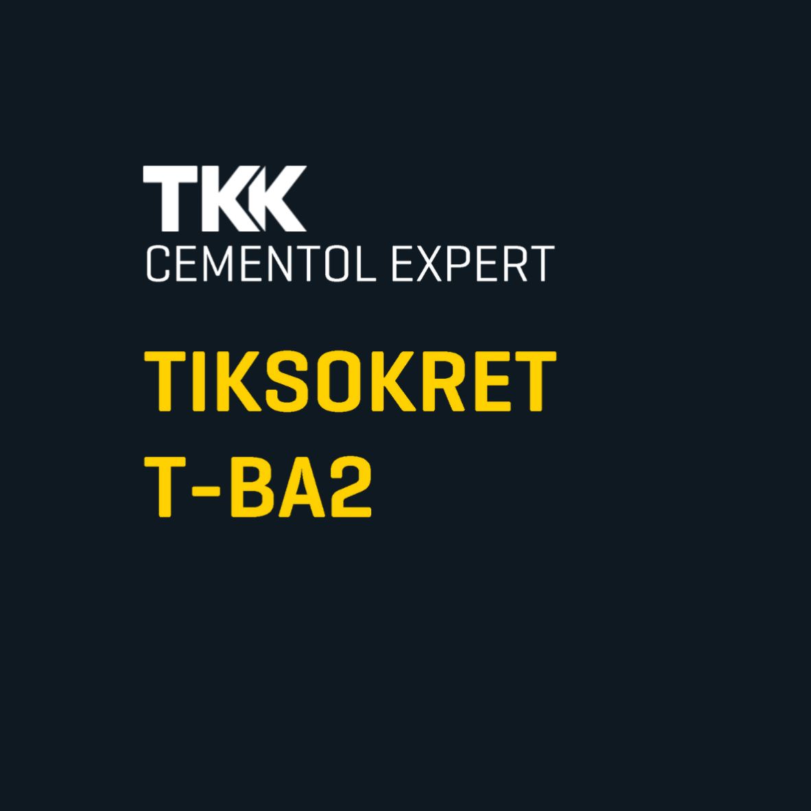 Cementol Expert Tiksokret T Ba2