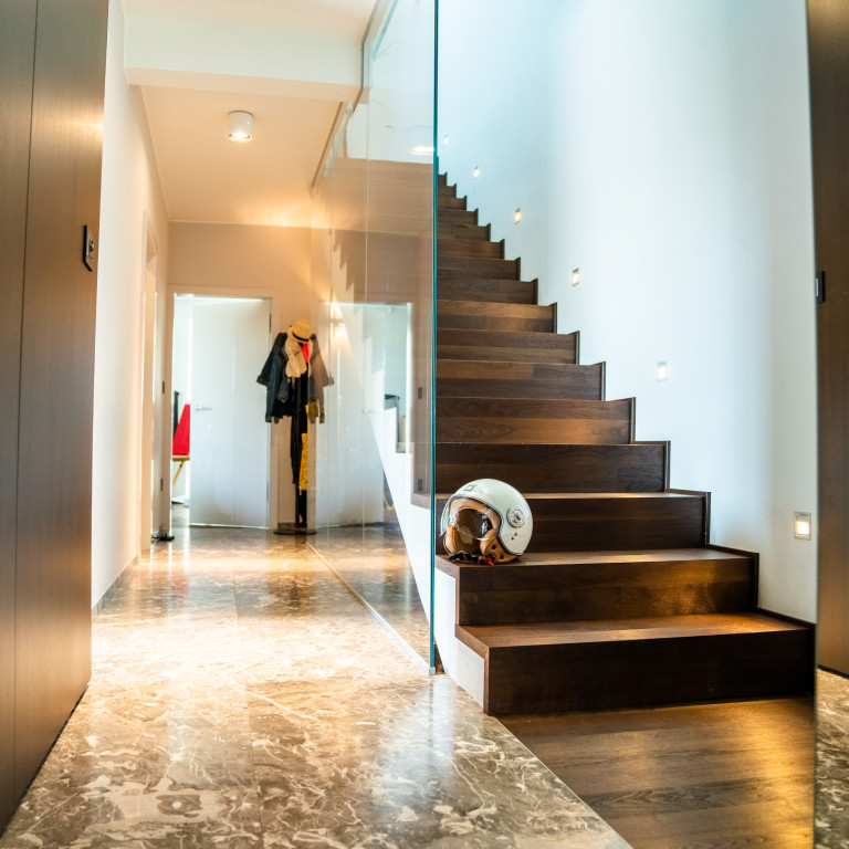 Floor surface and stair sealing, bonding, and protection indoors