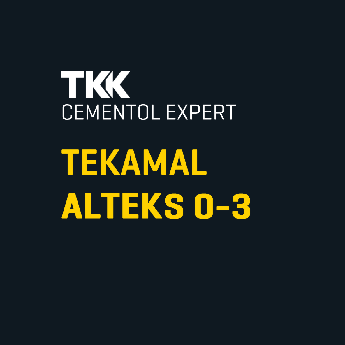 Cementol Expert Tekamal Alteks 0 3